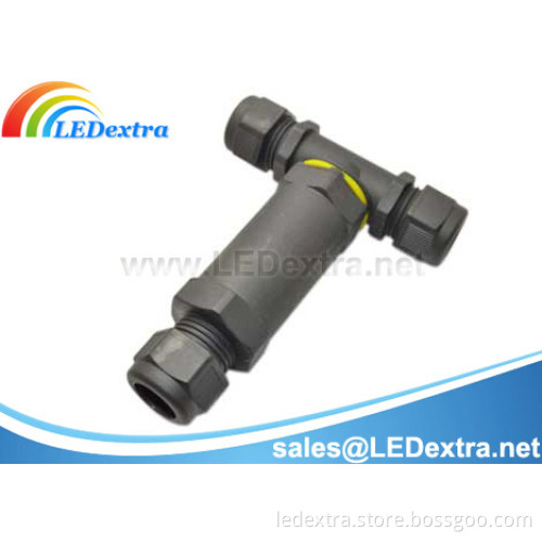 Waterproof T-Splitter Cable Connector